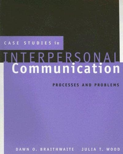 Tapa de Case studies in interpersonal communication
