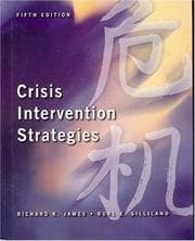Tapa de Crisis intervention strategies