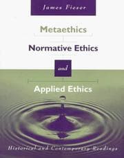 Tapa de Metaethics, normative ethics, and applied ethics
