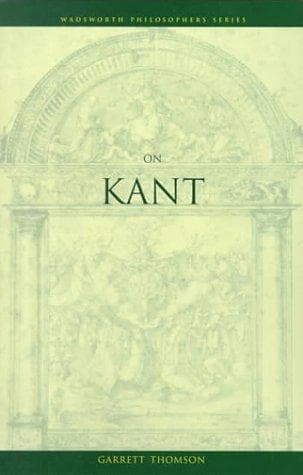Tapa de On Kant
