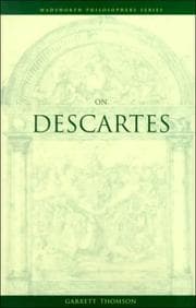 Tapa de On Descartes