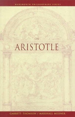 Tapa de On Aristotle