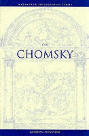 Tapa de On Chomsky