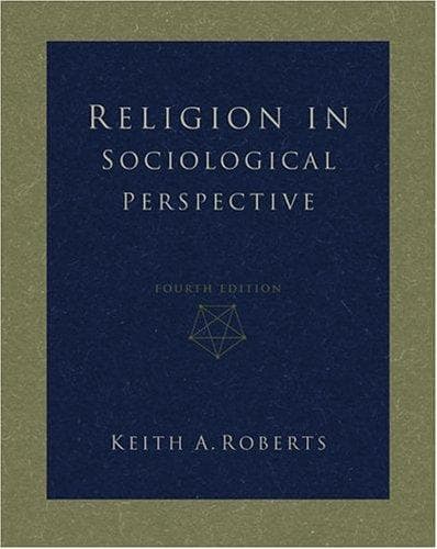 Tapa de Religion in sociological perspective