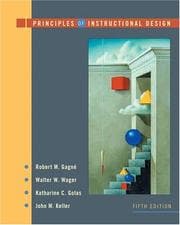 Tapa de Principles of instructional design