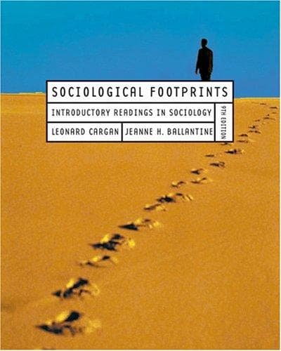 Tapa de Sociological Footprints