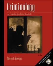 Tapa de Criminology
