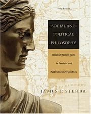 Tapa de Social and political philosophy