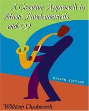 Tapa de A Creative Approach to Music Fundamentals