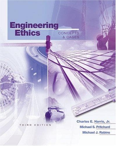 Tapa de Engineering Ethics