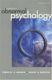 Tapa de Casebook in Abnormal Psychology