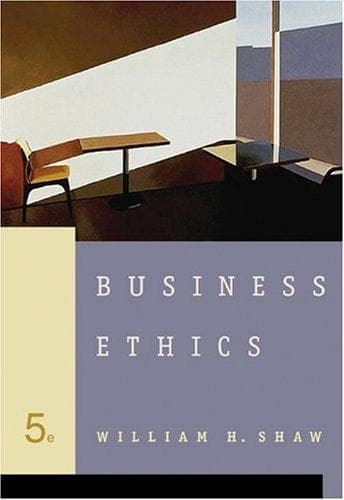 Tapa de Business Ethics (with InfoTrac )