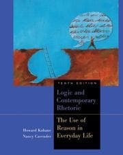Tapa de Logic and contemporary rhetoric