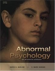 Tapa de Abnormal Psychology