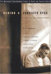 Tapa de Behind a Convict's Eyes
