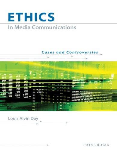 Tapa de Ethics in Media Communications