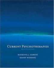 Tapa de Current psychotherapies