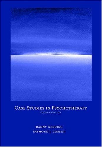 Tapa de Case Studies in Psychotherapy