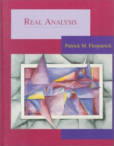 Tapa de Real analysis