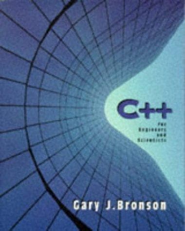 Tapa de C++ for engineers and scientists
