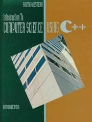 Tapa de Introduction to Computer Science Using C++