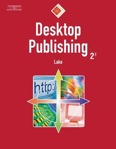 Tapa de Desktop Publishing