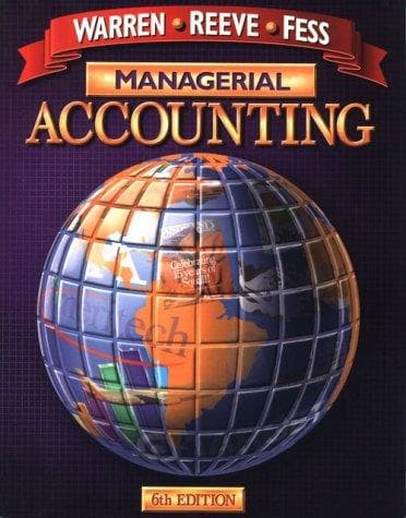 Tapa de Managerial accounting