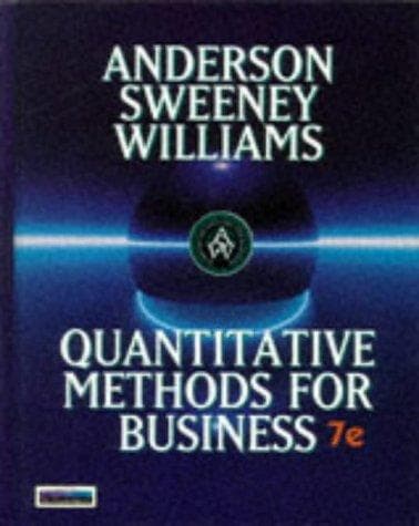 Tapa de Quantitative methods for business