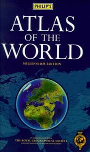 Tapa de Philip's Atlas of the World (World Atlas)