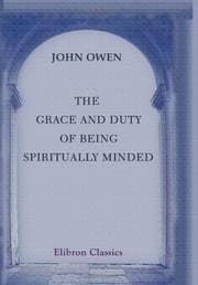 Tapa de Grace and Duty of Being Spiritually Minded