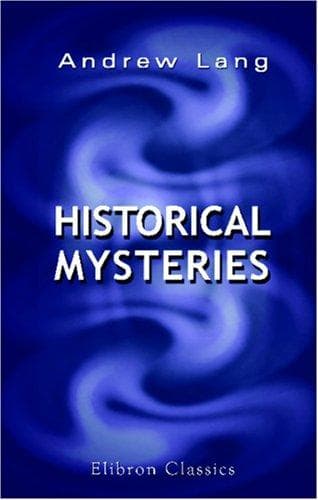 Tapa de Historical Mysteries