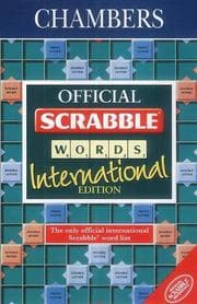 Tapa de Chambers official Scrabble words