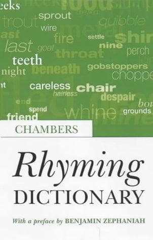 Tapa de Rhyming Dictionary
