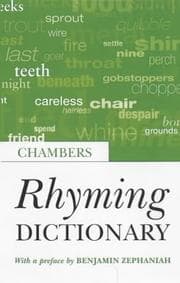 Tapa de Rhyming Dictionary