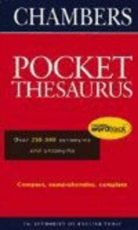 Tapa de Chambers Pocket Thesaurus