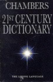 Tapa de Chambers 21st Century Dictionary