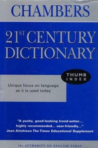 Tapa de Chambers 21st century dictionary