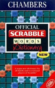 Tapa de Chambers official scrabble words