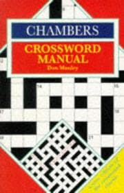 Tapa de Chambers crossword manual