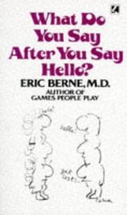 Tapa de What do you say after you say hello?