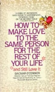 Tapa de How to Make Love to the Same Person For