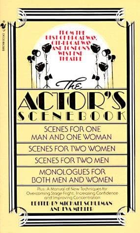 Tapa de The Actor's Scenebook