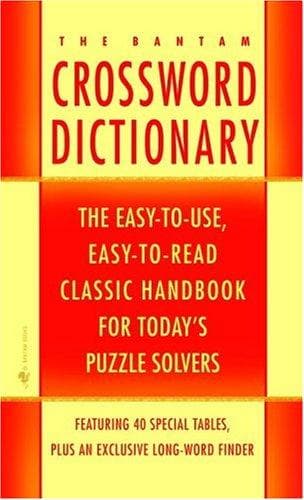 Tapa de Bantam Crossword Dictionary