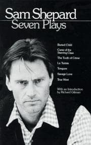 Tapa de Seven Plays (Buried Child / Curse of the Starving Class / The Tooth of Crime / La Turista / Tongues / Savage Love / True West)