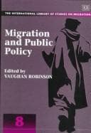 Tapa de Migration and public policy