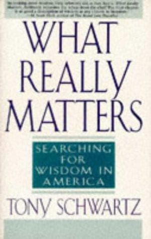 Tapa de What Really Matters