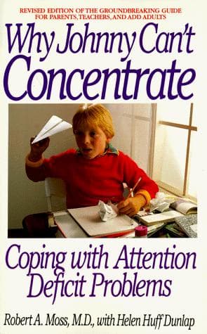 Tapa de Why Johnny Can't Concentrate