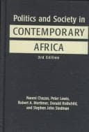 Tapa de Politics and society in contemporary Africa