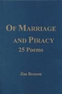Tapa de Of marriage and piracy