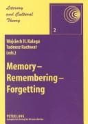 Tapa de Memory--remembering--forgetting